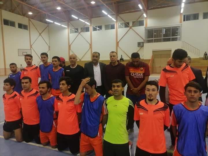 الفرايه يرعى ويشارك الشباب في انطلاق البطوله الرمضانيه