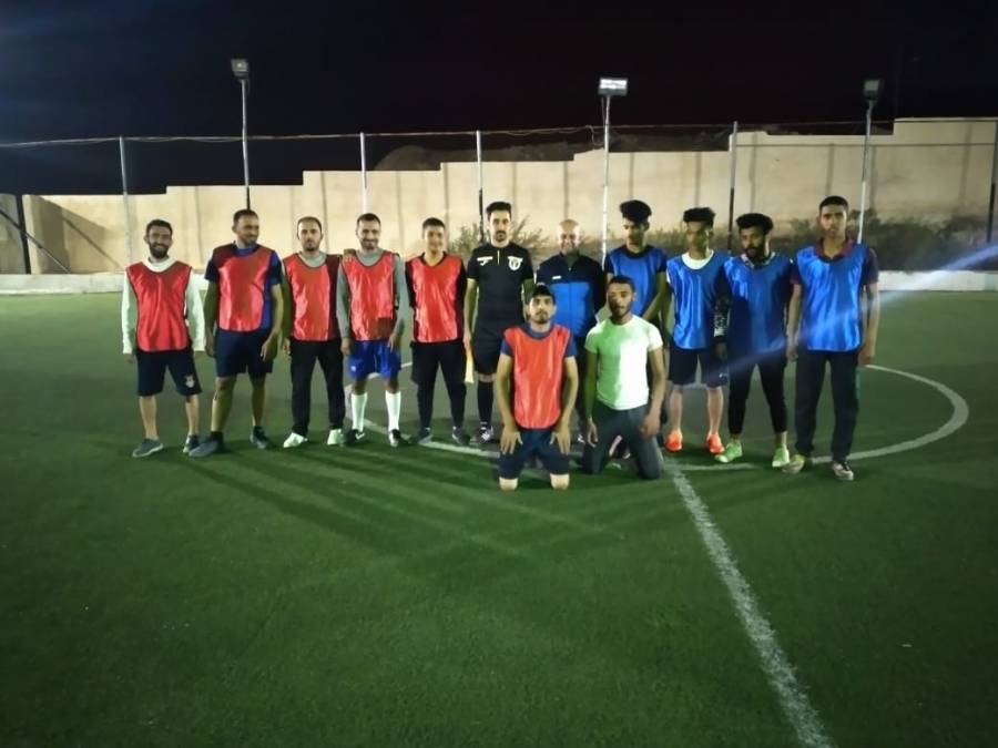 متصرف لواء عي يفتتح البطولة الرمضانية في ملعب العدنانية