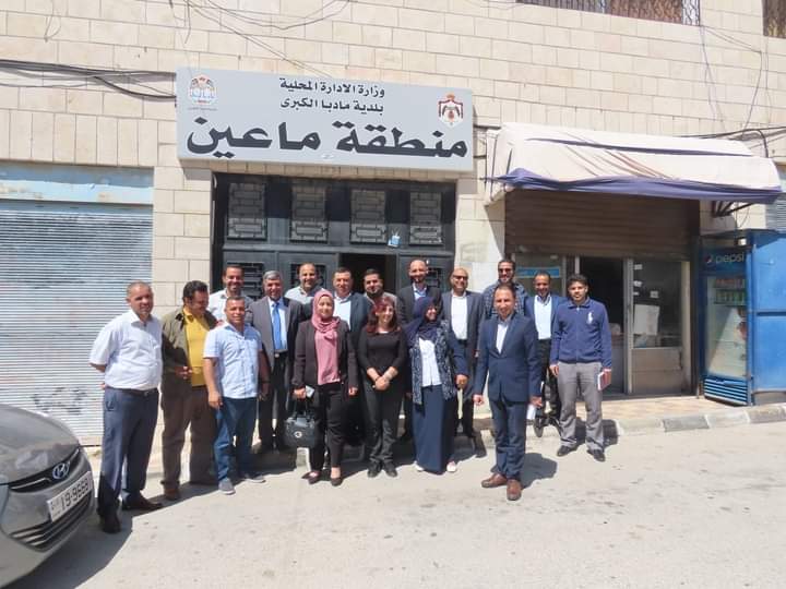 رئيس بلدية مادبا الكبرى يزور بلديتي الفيصلية وماعين والمنشية_تفاصيل