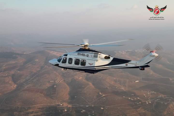 الضمان: نقل أول إصابة عمل من خلال مركز الإسعاف الجوي الأردني