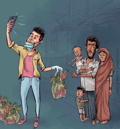 الافتاء: تصوير المساعدات فيه إيذاء للفقراء