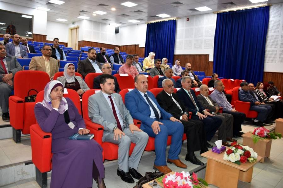 عبيدات يفتتح ورشة تدريبية حول آلية تقييم أداء أعضاء هيئة التدريس في جامعة جدارا...صور