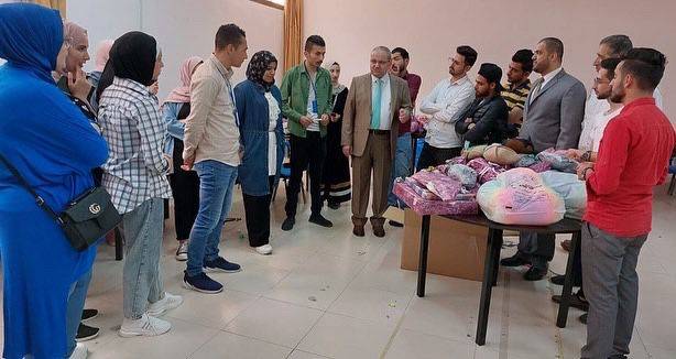 حملة خيرية لجمع الملابس ينظمها نادي العمل التطوعي وخدمة المجتمع في جدارا...صور