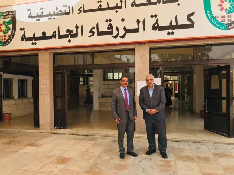 الدكتور عليمات يزور كلية الزرقاء الجامعية..صور
