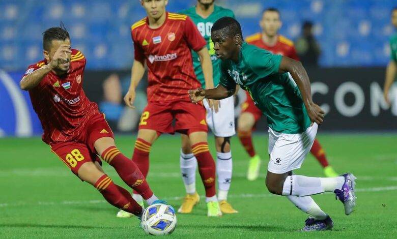 الوحدات يخسر أمام ناساف الأوزبكي بهدفين دون رد