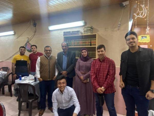 علوم الطيران في عمان العربية تقيم حفل إفطار للأيتام