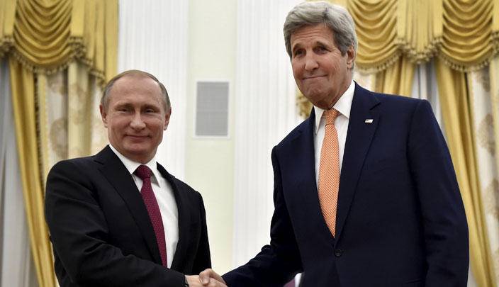 كيري: بوتين لن يطفئ الشمس