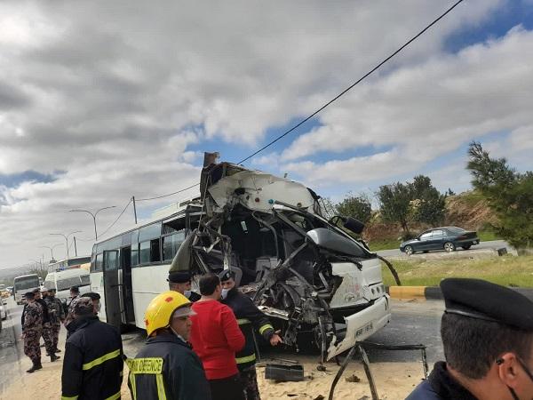 الحالة الصحية لمصابي حادث جسر النعيمة