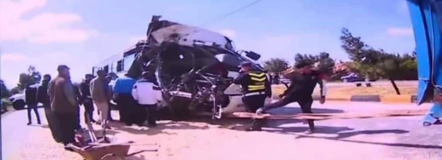 AmmanIrbid road collision leaves 40 injured