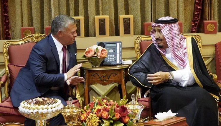 King receives call from Saudi monarch