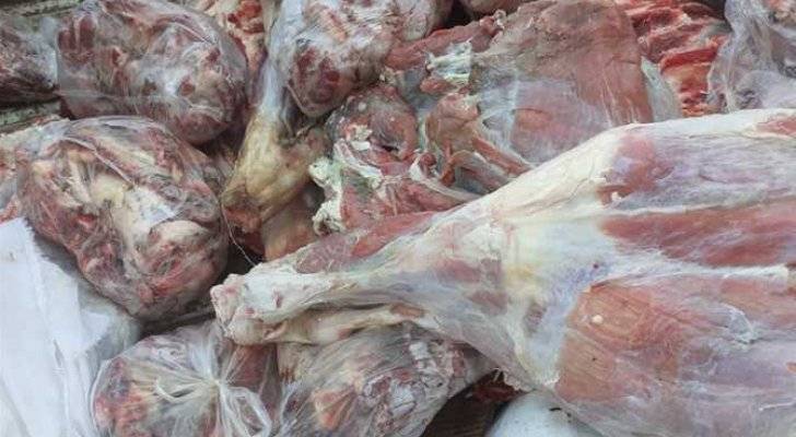 إتلاف 70 كيلوغراما لحوم فاسدة في الرمثا