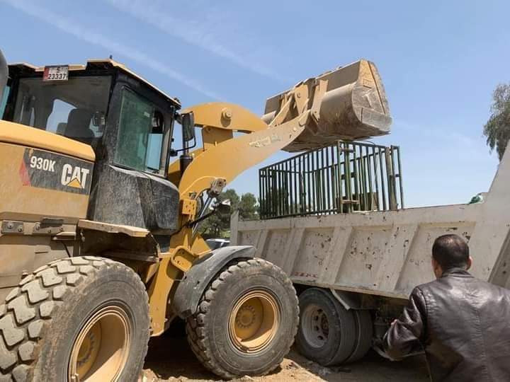 حملة لازالة حظائر الأغنام المخالفة بسحاب