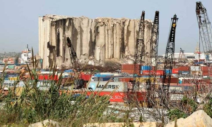الحكومة اللبنانية تقرر هدم صوامع مرفأ بيروت