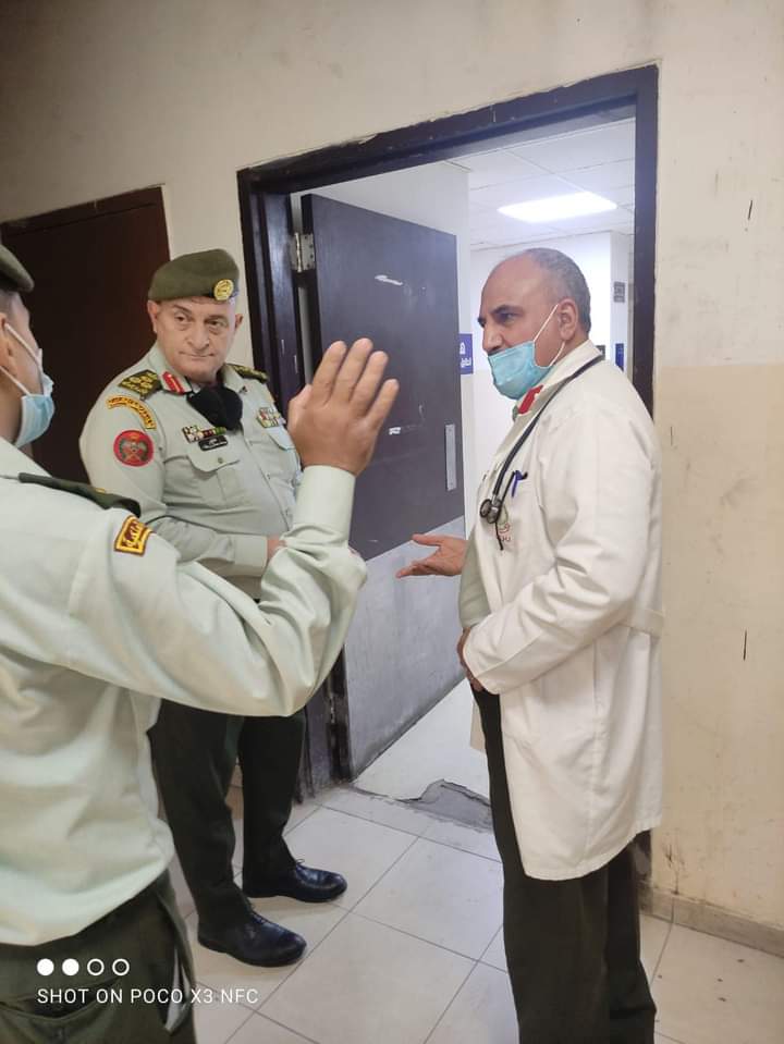 مدير عام الخدمات الطبية الملكية يتفقد مركز الملكة علياء لأمراض وجراحة القلب...