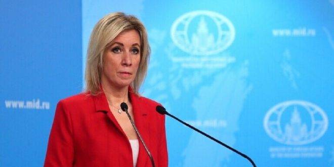 زاخاروفا تعلق على إنقاذ القوات الروسية بحارة سفينة بلغارية