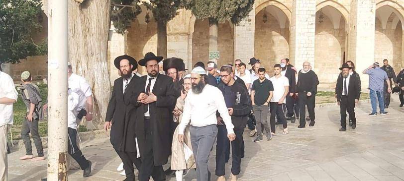 عشرات المستوطنين يقتحمون الأقصى