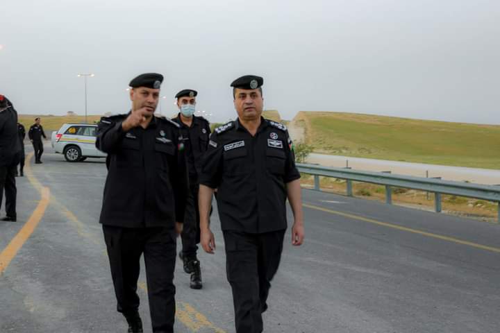 العميدأيمن العوايشة ينقل تحيات مدير الأمن العام للعاملين في الميدان