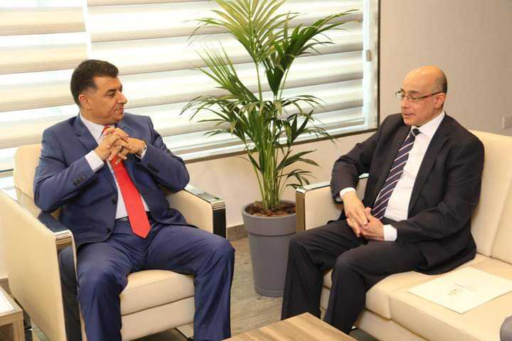 الحنيفات يبحث مع السفير التونسي سبل تعزيز العلاقات الثنائية