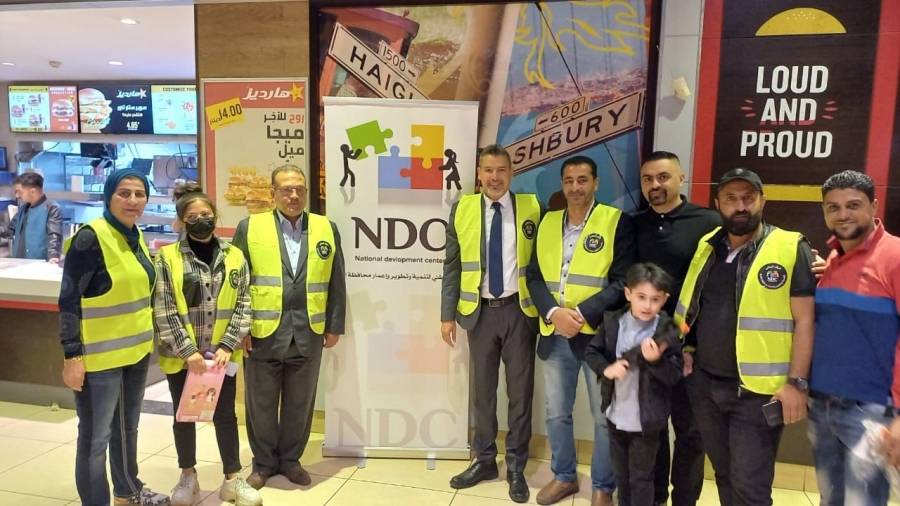 المركز الوطني لتنمية وتطوير وإعمار محافظة المفرق  يقيم إفطارا رمضانيا.