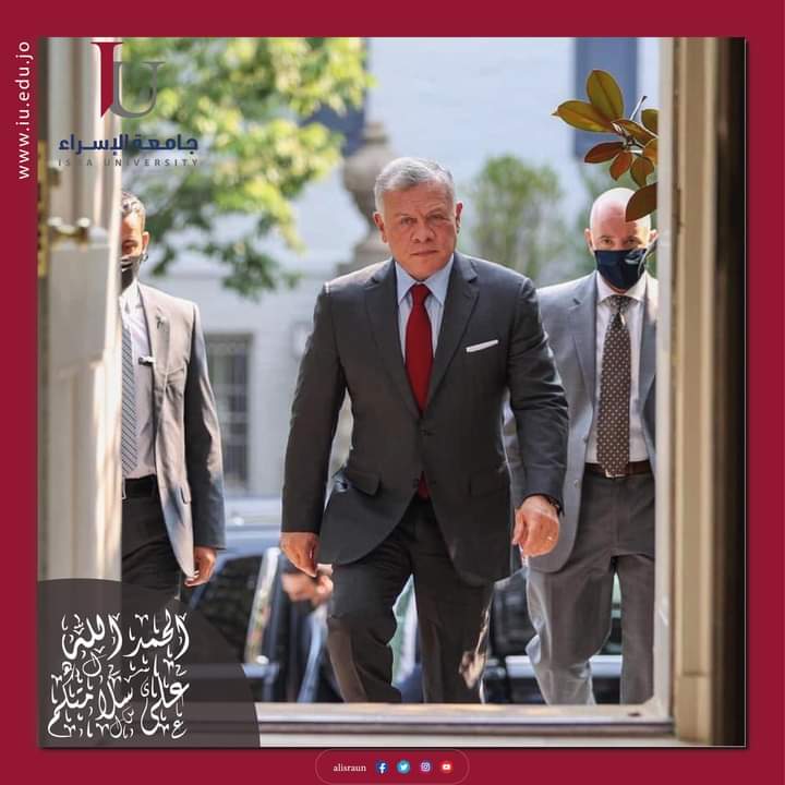 جامعة الاسراء تهنىء بعودة جلالة الملك الى ارض الوطن