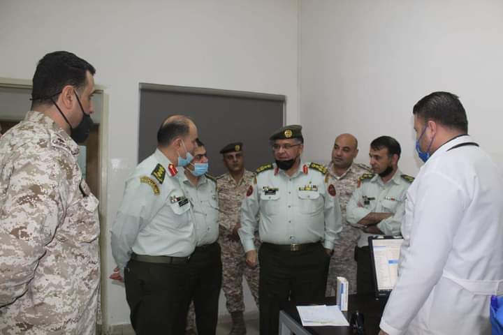 مستشفى الملك طلال العسكري يقيم  مأدبة إفطار لمرتباته....