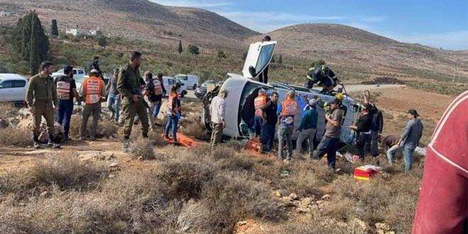 إصابة 3 فلسطينيين جراء اعتداء مستوطنين عليهم شمال رام الله