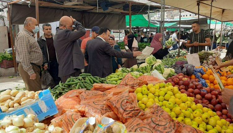 عجلون: جولات تفتيشية مكثفة على الأسواق والمحال التجارية