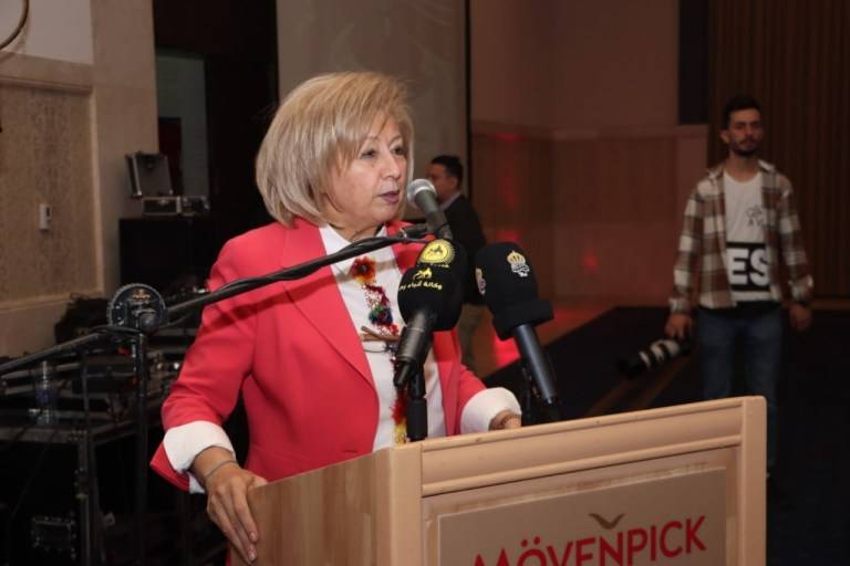 النجار ترعى حفل إفطار نقابة الفنانين