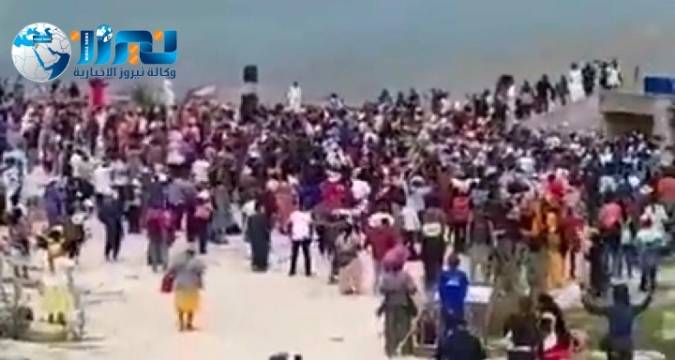 نيجيريون يؤدون طقوس دينية في ام قيس .. ما قصتهم؟