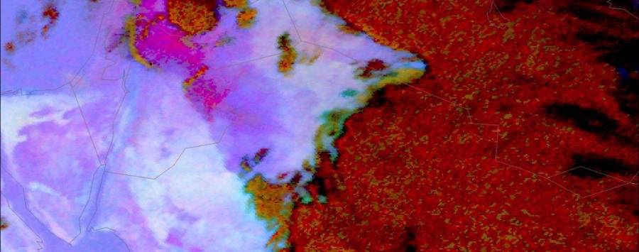 الأرصاد : غبار كثيف في المناطق الشرقية وأجزاء من المناطق الوسطى والشمالية