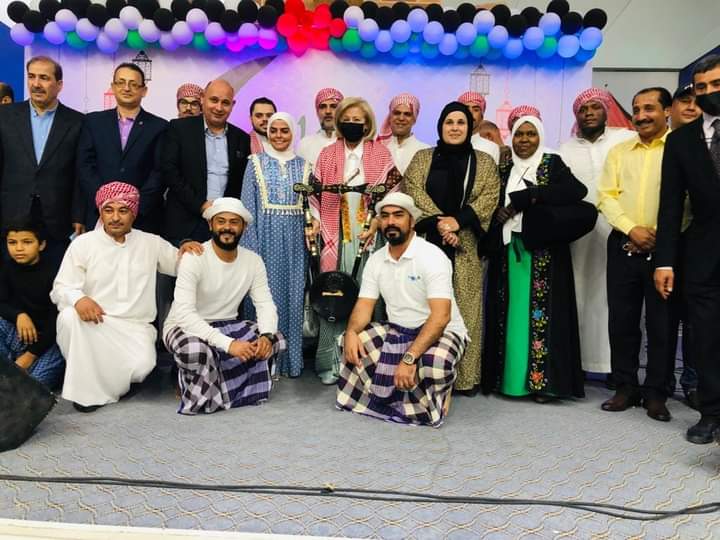 النجار تسلم نسخا من الدستور الأردني بطريقة برايل في العقبة