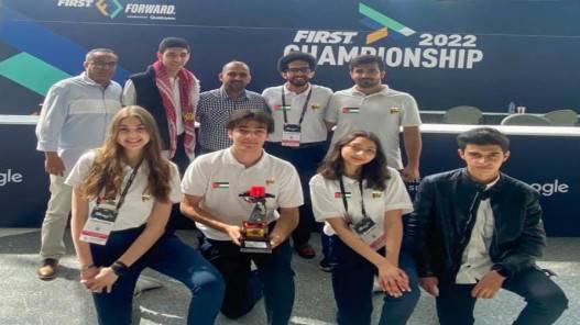 الأردن يفوز بجائزة التميز الهندسي في مسابقة عالمية للروبوت الآلي