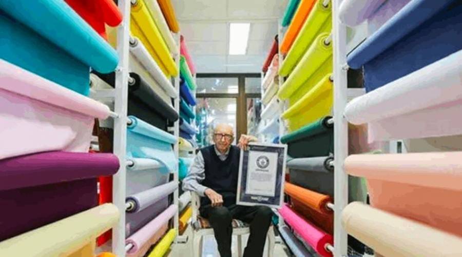 رجل برازيلي  يدخل موسوعة غينيس بعد بقائه 84 عامًا في نفس الوظيفة