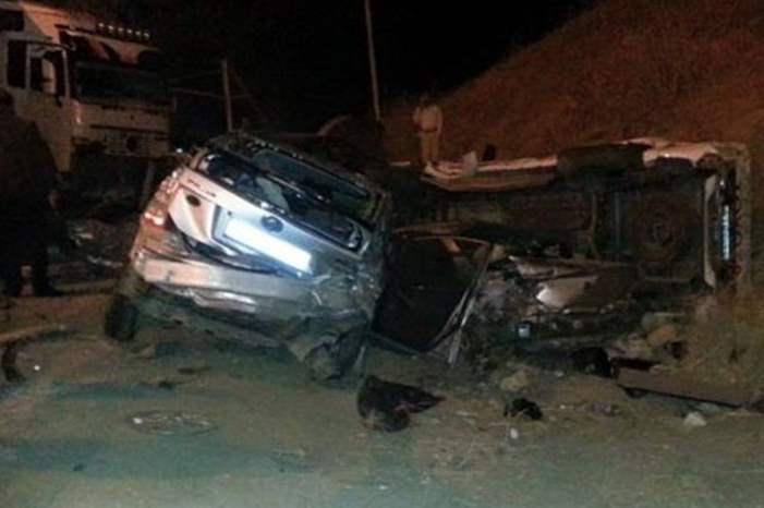 5 إصابات بحادث تصادم بين مركبتين على طريق جرش