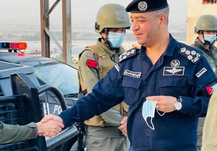 العميـد مشهـور الفرجات ينقل تحيات مدير الأمن العام للعاملين في الميدان _صور