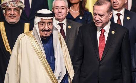 بالصور.. أردوغان يلتقي الملك سلمان