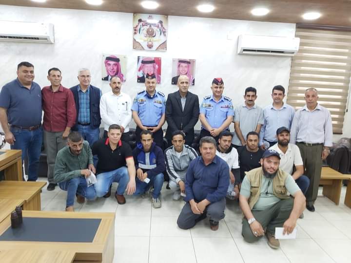 رئيس بلدية جرش يكرم عمال الوطن بمناسبة عيد العمال_صور