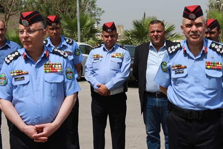 العميد معتصم ابوشتال يشارك نشامى الأمن العام فرحة العيد