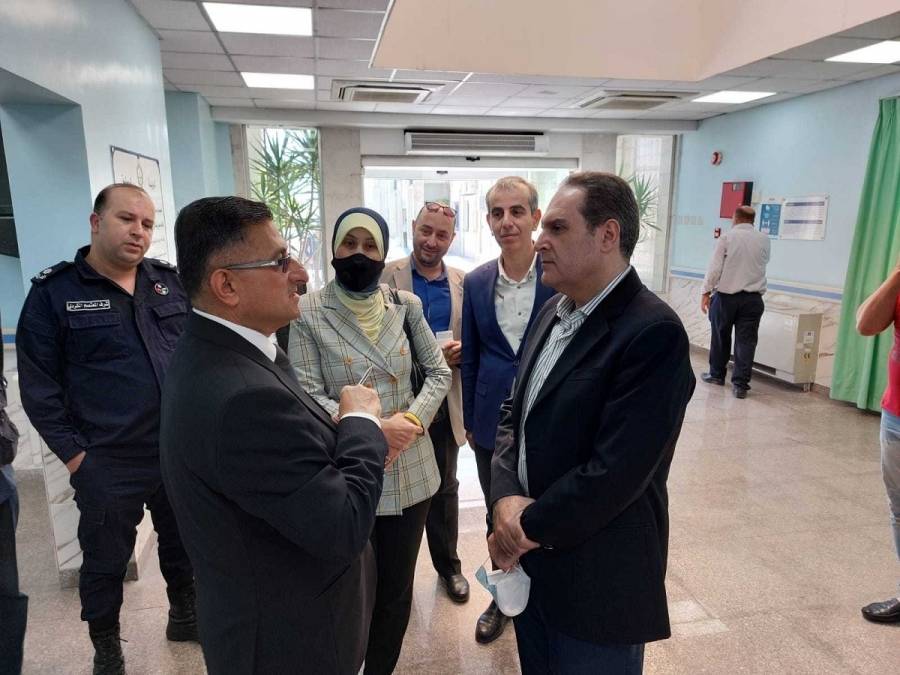 وزير الصحة يزور مستشفيي معان والكرك الحكوميين