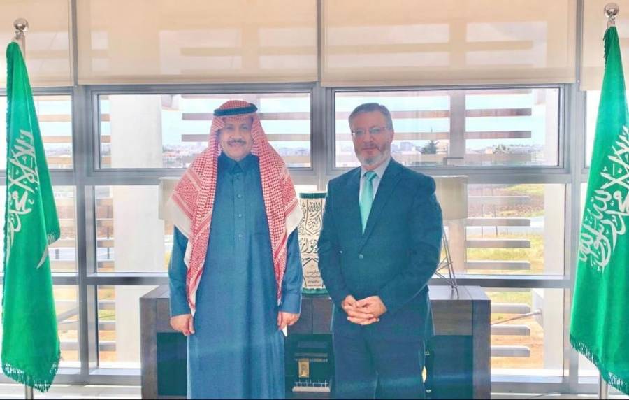 السفير السعودي يستقبل مدير وكالة الأنباء الاردنية