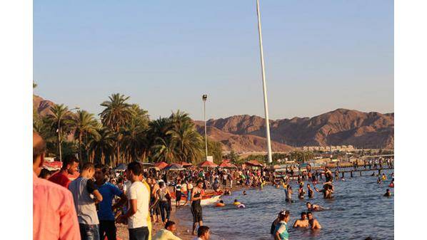 150 ألف زائر للعقبة في العيد