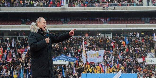 استطلاع للرأي: 78 بالمئة من الروس يثقون بالرئيس بوتين