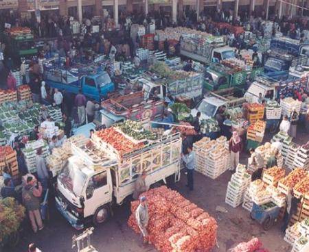 استقرار اسعار الخضار في السوق المركزي