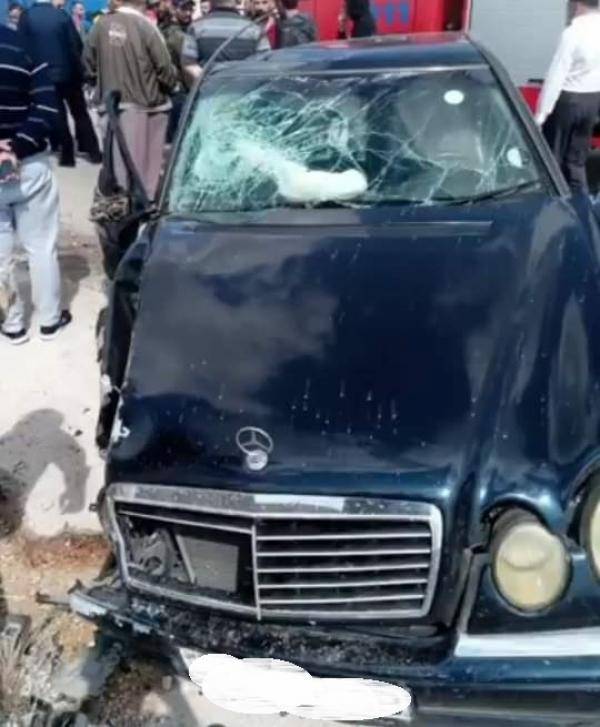 وفاة و8 إصابات بحادث تصادم على طريق اربد عجلون