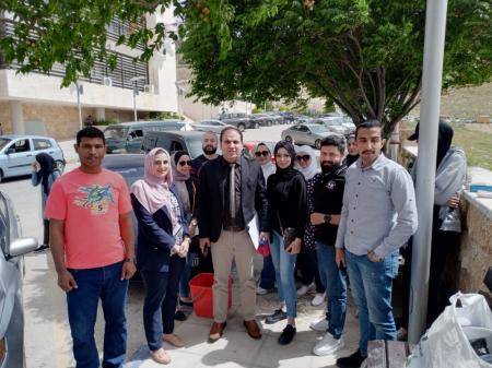 كلية الآداب والعلوم في جامعة عمان العربية تطلق مبادرة سقيا رحمة