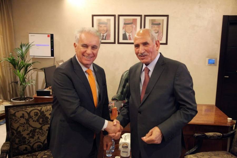 وزير الزراعة البرازيلي يبحث تزويد السوق البرازيلي باحتياجاته من الأسمدة الفوسفاتية الأردنية.