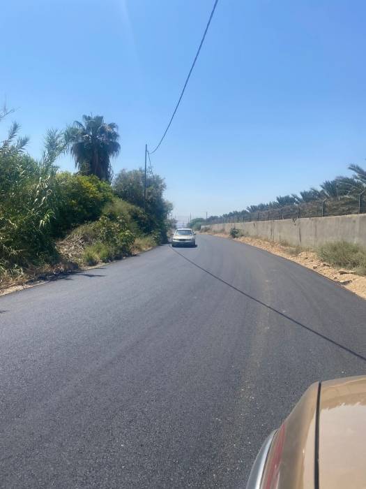 الأشغال: الإنتهاء من تنفيذ أعمال الجزء المتبقي من طريق الروضة الاثنين...صور