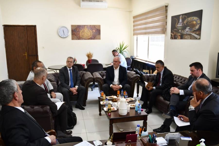 الشلبي يبحث تعزيز العمل التعاوني مع البرازيل