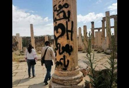 بلعاوي: تشويه أعمدة جرش سلوك فردي سيء