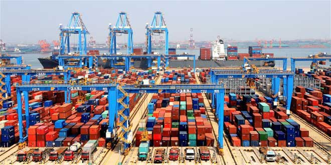 ارتفاع حجم التجارة الخارجية للصين